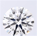 Lab Grown Diamond 3.51 Carats, Round with Excellent Cut, F Color, VVS2 Clarity and Certified by GIA