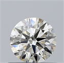 Diamante Natural 0.60 quilates, Redondo , Color L, claridad VVS1 y certificado GIA