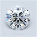 Diamante Natural 1.11 quilates, Redondo , Color D, claridad VVS1 y certificado GIA