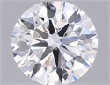 Del inventario de diamantes de laboratorio, 1.02 quilates, Redondo , Color D, claridad VVS2 y certificado IGI