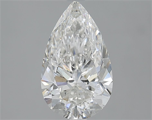 Picture of Natural Diamond 2.51 Carats, Pear with  Cut, G Color, SI2 Clarity and Certified by GIA