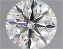 Diamante Natural 0.45 quilates, Redondo , Color K, claridad VVS2 y certificado GIA
