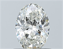 Diamante Natural 0.70 quilates, Ovalado , Color H, claridad VS1 y certificado GIA