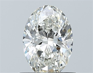 Foto Diamante Natural 0.70 quilates, Ovalado , Color H, claridad VS1 y certificado GIA de