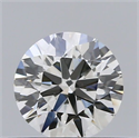 Diamante Natural 0.40 quilates, Redondo , Color I, claridad VS2 y certificado GIA
