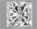 Natural Diamond 1.02 Carats, Princess with  Cut, K Color, VS2 Clarity and Certified by GIA