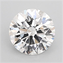 Lab Grown Diamond 2.01 Carats, Round with Ideal Cut, E Color, VVS2 Clarity and Certified by IGI