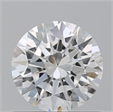 Natural Diamond 0.75 Carats, Round with Excellent Cut, G Color, VVS1 Clarity and Certified by GIA