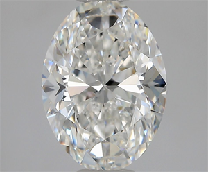 Picture of Natural Diamond 1.49 Carats, Oval with  Cut, F Color, VS2 Clarity and Certified by GIA