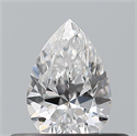 Diamante Natural 0.30 quilates, De pera , Color D, claridad VS1 y certificado GIA