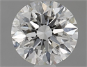 Diamante Natural 0.61 quilates, Redondo , Color I, claridad VVS2 y certificado GIA