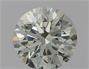 Natural Diamond 0.43 Carats, Round with Excellent Cut, I Color, VVS1 Clarity and Certified by GIA