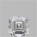 Diamante Natural 0.90 quilates, Asscher , Color E, claridad VVS1 y certificado GIA