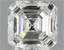 Natural Diamond 1.03 Carats, Asscher with  Cut, G Color, VS1 Clarity and Certified by GIA