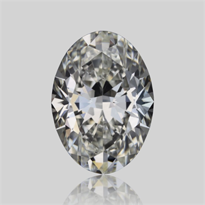 Picture of Natural Diamond 1.01 Carats, Oval with  Cut, H Color, VVS2 Clarity and Certified by GIA
