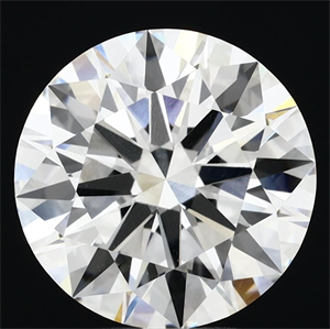 Picture of Lab Grown Diamond 6.12 Carats, Round with Ideal Cut, F Color, VVS2 Clarity and Certified by IGI