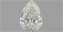 Natural Diamond 0.70 Carats, Pear with  Cut, G Color, IF Clarity and Certified by IGI