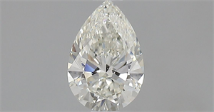 Picture of Natural Diamond 0.70 Carats, Pear with  Cut, G Color, IF Clarity and Certified by IGI