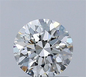 Picture of Natural Diamond 0.80 Carats, Round with Excellent Cut, I Color, VS1 Clarity and Certified by GIA