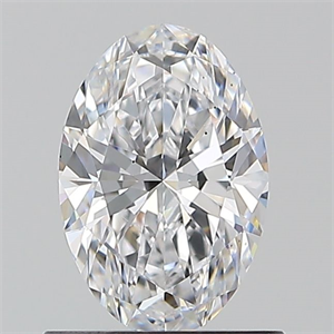 Picture of Natural Diamond 0.81 Carats, Oval with  Cut, D Color, VS2 Clarity and Certified by GIA