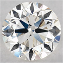 Natural Diamond 0.70 Carats, Round with Very Good Cut, H Color, VVS2 Clarity and Certified by GIA