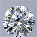 Diamante Natural 1.70 quilates, Redondo , Color I, claridad VVS1 y certificado GIA