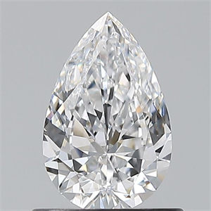 Picture of Natural Diamond 0.70 Carats, Pear with  Cut, D Color, VS1 Clarity and Certified by GIA