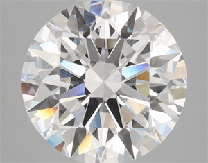 Picture of Lab Grown Diamond 3.03 Carats, Round with Ideal Cut, D Color, VS1 Clarity and Certified by IGI