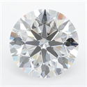 Lab Grown Diamond 3.01 Carats, Round with Ideal Cut, D Color, VVS1 Clarity and Certified by IGI