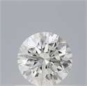 Diamante Natural 0.40 quilates, Redondo , Color G, claridad IF y certificado GIA