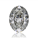 Diamante Natural 1.20 quilates, Ovalado , Color H, claridad VVS2 y certificado GIA