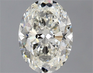 Foto Diamante Natural 0.70 quilates, Ovalado , Color I, claridad SI1 y certificado GIA de