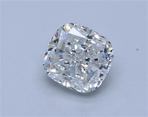 Foto Diamante Natural 5.01 quilates, Del cojín , Color E, claridad VS2 y certificado GIA de