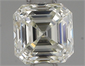 Diamante Natural 0.52 quilates, Asscher , Color J, claridad VVS2 y certificado IGI