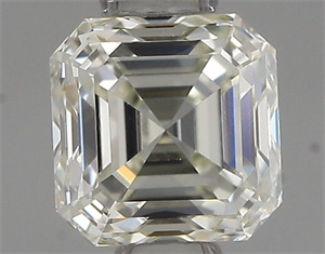 Foto Diamante Natural 0.52 quilates, Asscher , Color J, claridad VVS2 y certificado IGI de