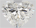 Natural Diamond 1.86 Carats, Heart with  Cut, H Color, VS1 Clarity and Certified by GIA