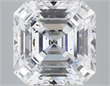 Natural Diamond 8.22 Carats, Emerald with  Cut, D Color, SI2 Clarity and Certified by HRD