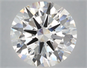 Lab Grown Diamond 6.04 Carats, Round with Ideal Cut, E Color, VVS2 Clarity and Certified by IGI