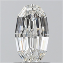 Natural Diamond 1.00 Carats, Oval with  Cut, G Color, VS1 Clarity and Certified by GIA
