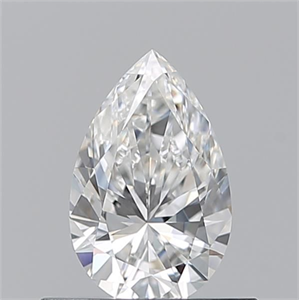 Picture of Natural Diamond 0.50 Carats, Pear with  Cut, F Color, VS1 Clarity and Certified by GIA