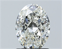 Diamante Natural 1.21 quilates, Ovalado , Color I, claridad SI2 y certificado GIA