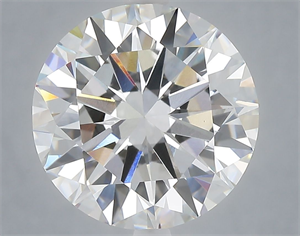 Picture of Lab Grown Diamond 6.03 Carats, Round with Excellent Cut, E Color, VVS2 Clarity and Certified by IGI
