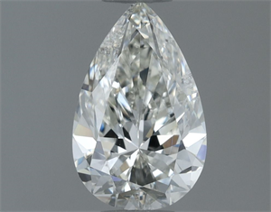 Foto Diamante Natural 0.70 quilates, De pera , Color H, claridad SI1 y certificado IGI de