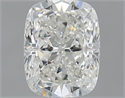 Natural Diamond 1.51 Carats, Cushion with  Cut, I Color, VS2 Clarity and Certified by GIA