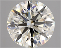 Natural Diamond 4.03 Carats, Round with Excellent Cut, K Color, VS1 Clarity and Certified by GIA