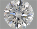 Diamante Natural 0.44 quilates, Redondo , Color F, claridad VS1 y certificado GIA