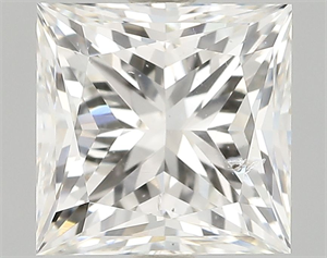 Picture of Natural Diamond 1.50 Carats, Princess with  Cut, J Color, SI2 Clarity and Certified by GIA