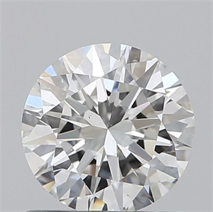Picture of Natural Diamond 0.70 Carats, Round with Excellent Cut, H Color, SI1 Clarity and Certified by GIA
