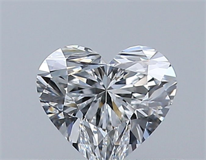 Foto Diamante Natural 0.32 quilates, Corazón , Color F, claridad VS1 y certificado GIA de