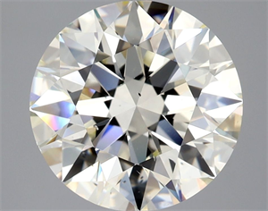 Foto Diamante Natural 4.01 quilates, Redondo , Color K, claridad VS2 y certificado GIA de